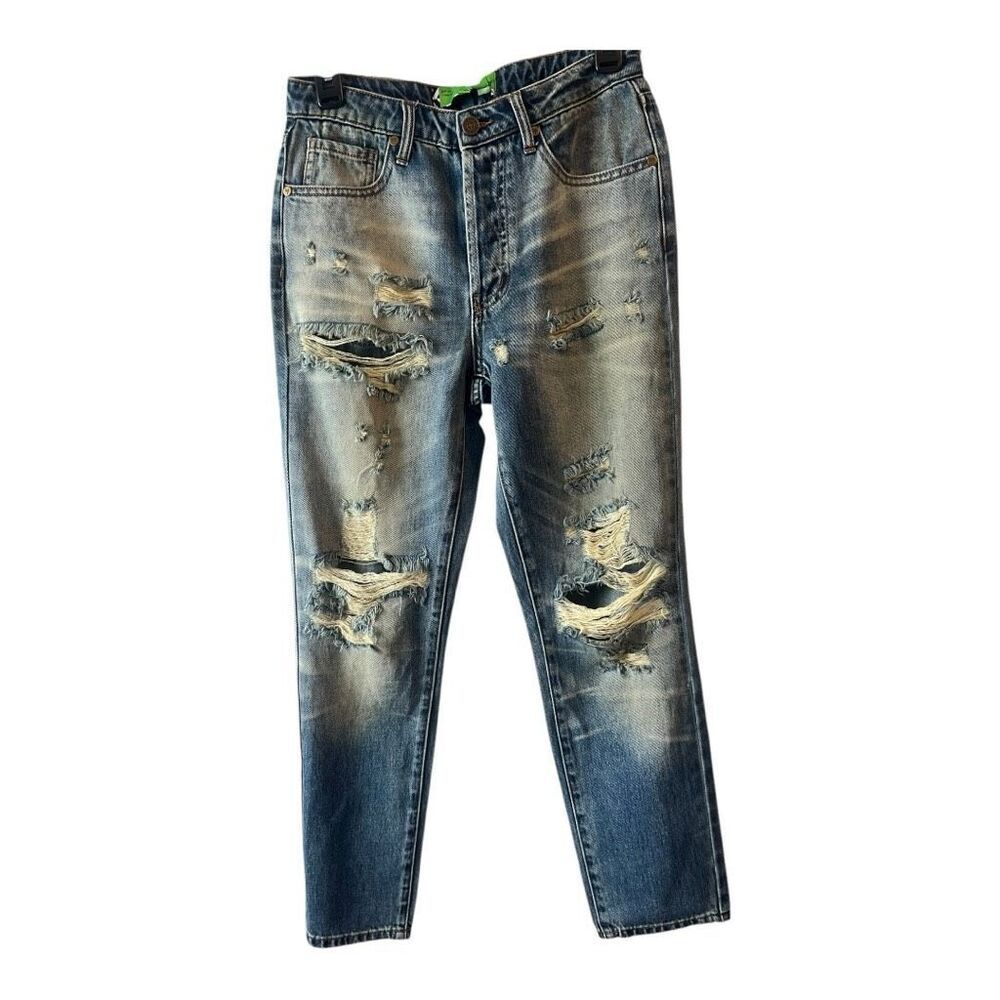 Sandrine Rose Ripped Jeans Size 26 -10 - Picture 2 of 7